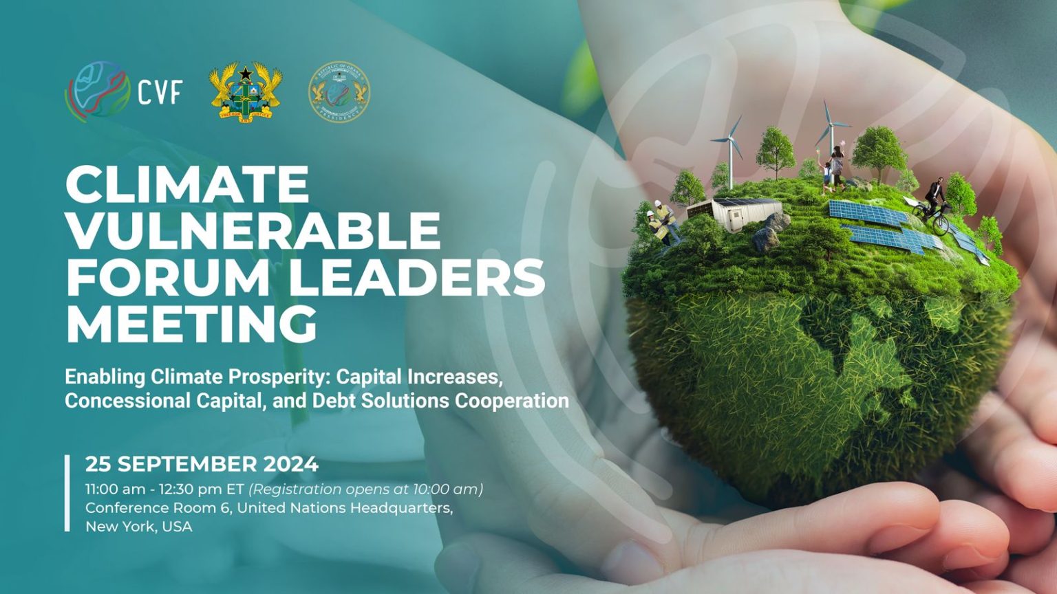CVF Leaders Meeting on Enabling Climate Prosperity: Capital Increases ...